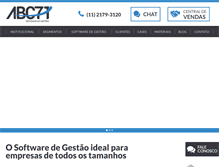 Tablet Screenshot of abc71.com.br